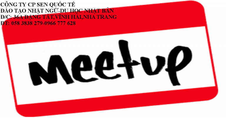 Tìm kiếm cơ hội giao lưu với người Nhật bằng Meetup