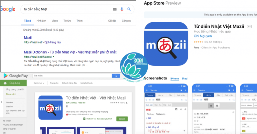 Giới thiệu và hướng dẫn sử dụng từ điển tiếng Nhật Mazii