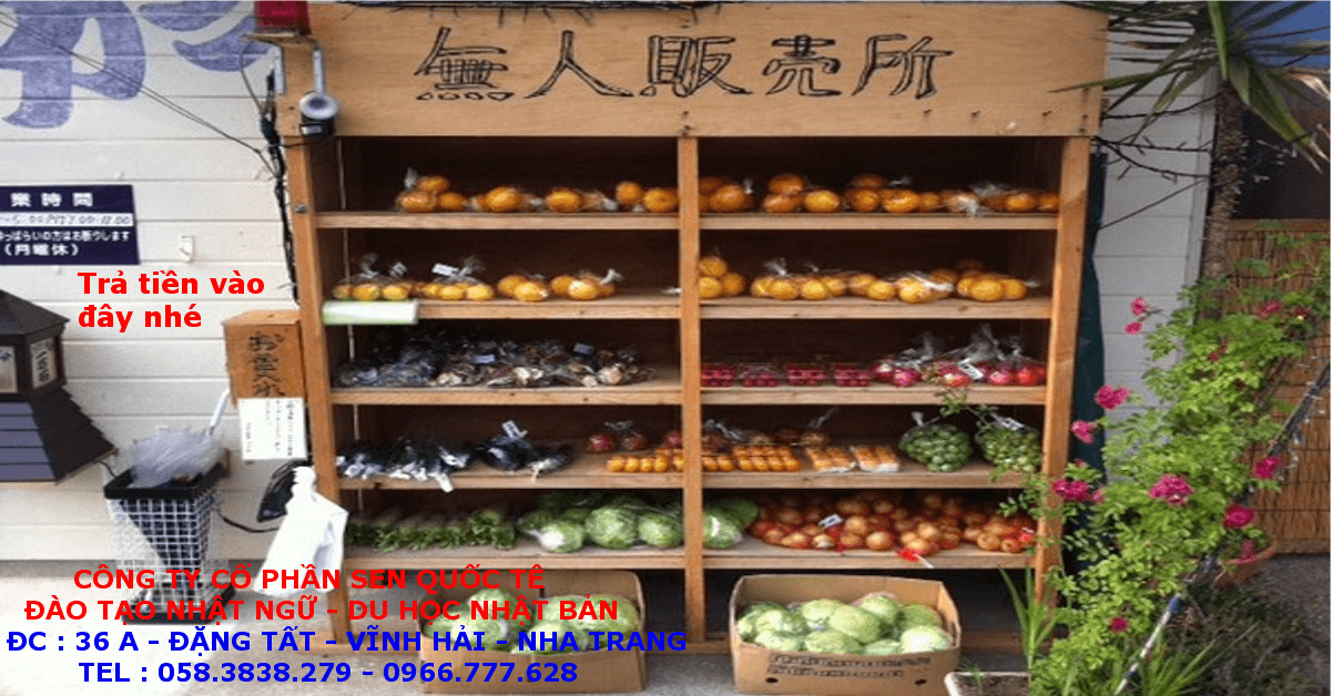 Read more about the article Độc Đáo Gian Hàng “Không Người Bán” ở Nhật