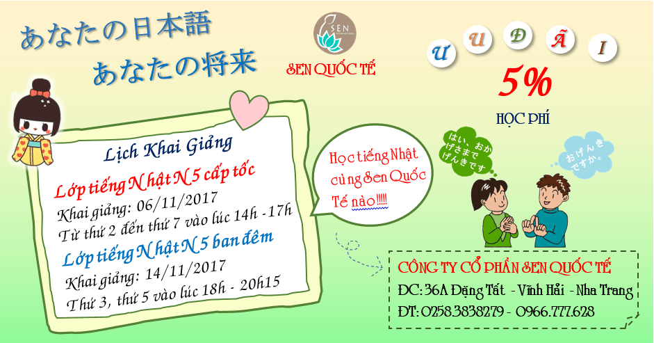 Read more about the article Dạy tiếng Nhật Tại Nha Trang