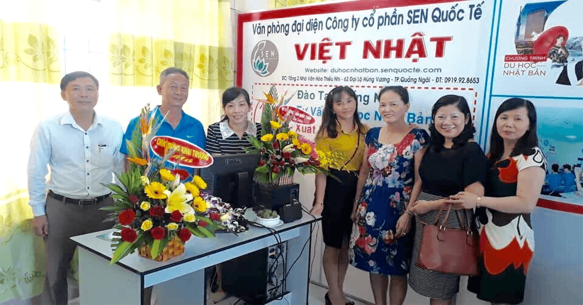 Read more about the article Khai Trương Văn Phòng Đại Diện Công Ty Sen Quốc Tế Tại Quảng Ngãi