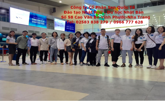 Đợt bay thứ 3 của Du học sinh Nhật Bản nhập học kỳ tháng 04 năm 2019