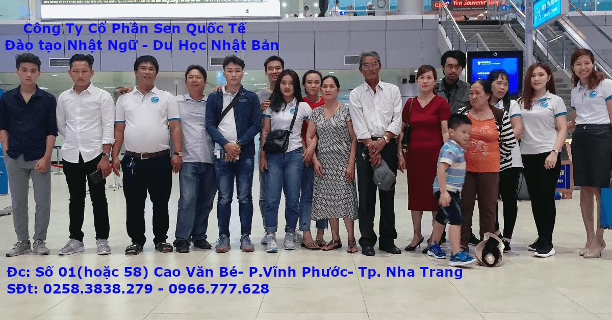 Read more about the article Đợt bay thứ 6 kỳ tháng 04 năm 2019 Của Du Học sinh Nhật Bản Công Ty Cổ Phần Sen Quốc Tế