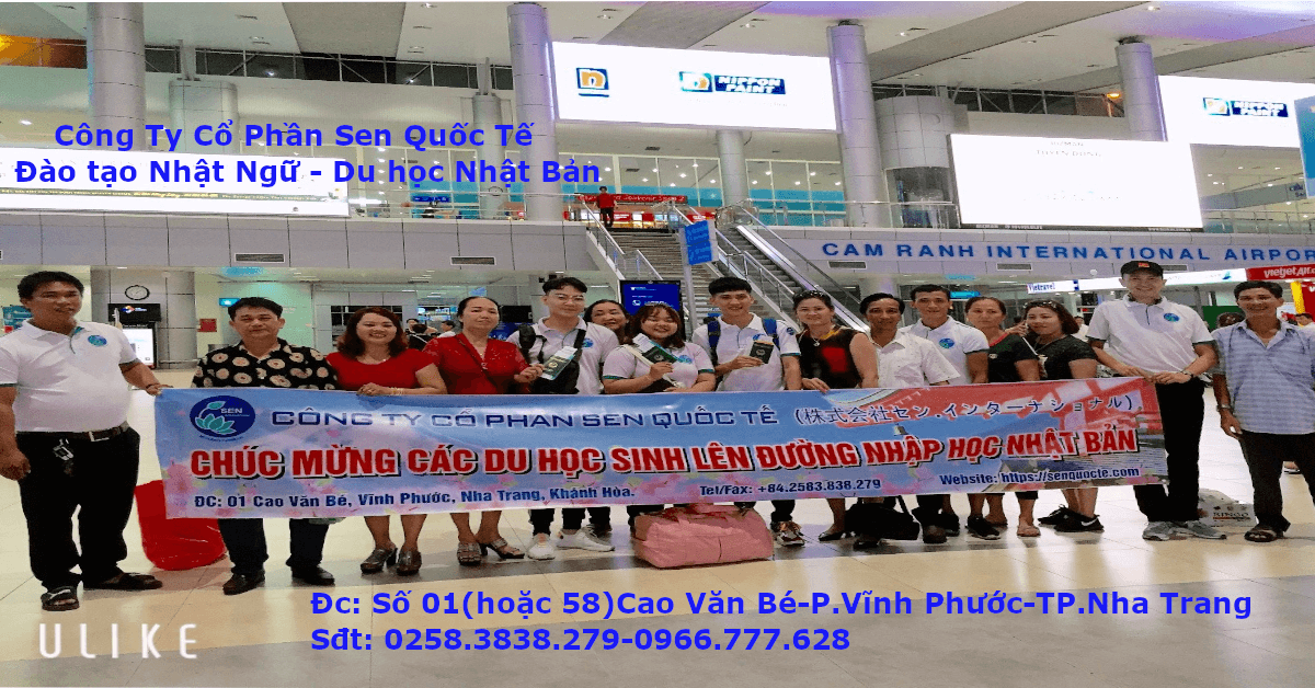 Read more about the article Đợt bay đầu và đợt bay thứ hai kỳ tháng 04 năm 2019 của Du Học sinh Công Ty Cổ Phần Sen Quốc Tế