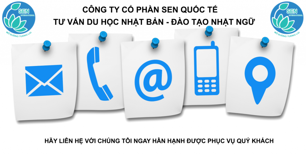 Liên Hệ Với Sen Quốc tế Du Học Nhật Bản Đào Tạo Tiếng Nhật